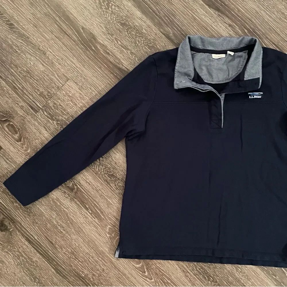 LL Bean Soft Cotton Rugby - Picture 3 of 6